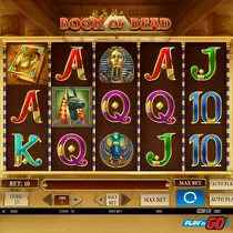 Hugo Casino - Book of Dead Slot Game